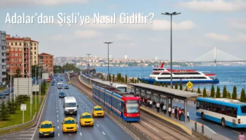 Adalar’dan Şişli’ye Nasıl Gidilir?