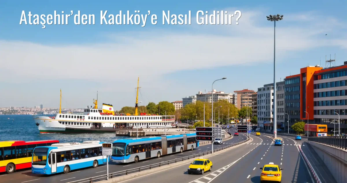 Ataşehir’den Kadıköy’e Nasıl Gidilir?