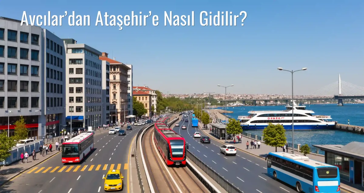 Avcılar’dan Ataşehir’e Nasıl Gidilir?
