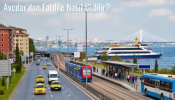Avcılar’dan Fatih’e Nasıl Gidilir?