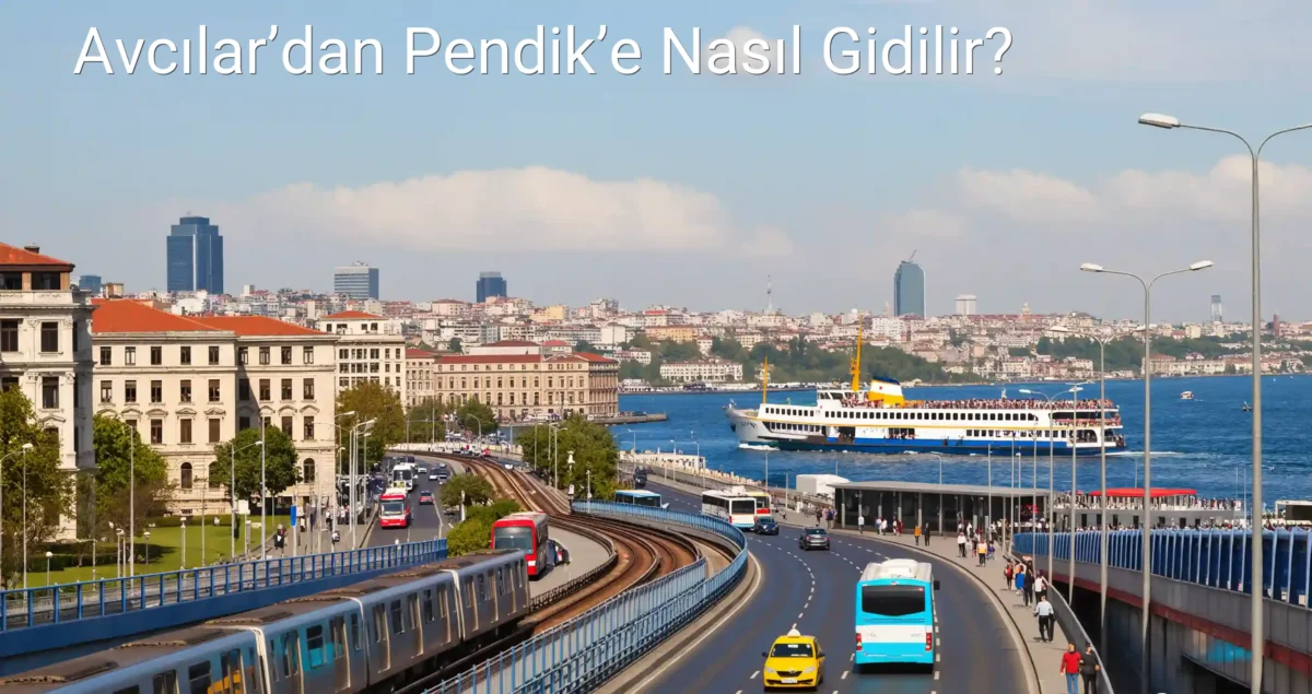 Avcılar’dan Pendik’e Nasıl Gidilir?