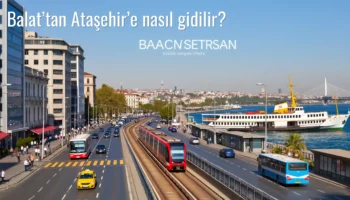 Balat’tan Ataşehir’e Nasıl Gidilir?
