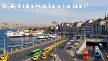 Başakşehir’den Eyüpsultan’a Nasıl Gidilir?
