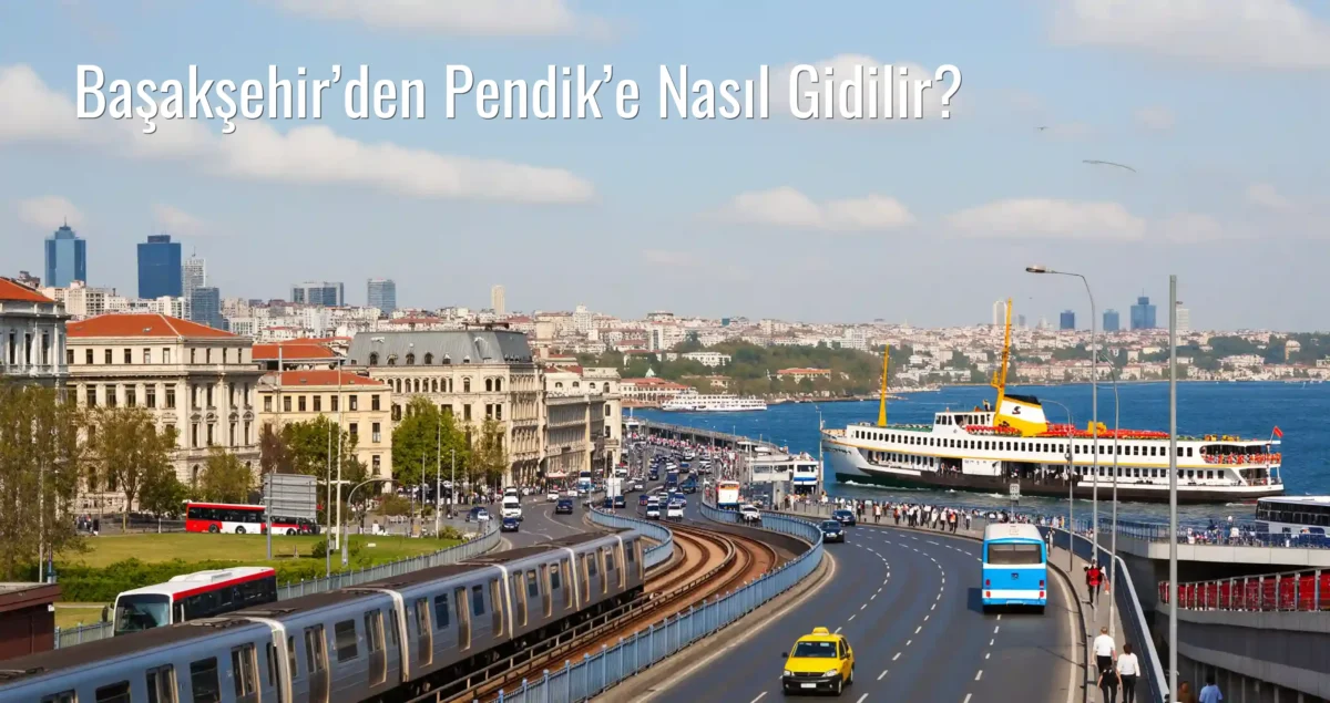 Başakşehir’den Pendik’e Nasıl Gidilir?