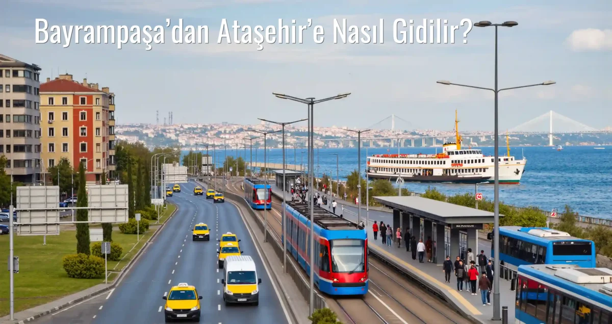 Bayrampaşa’dan Ataşehir’e Nasıl Gidilir?