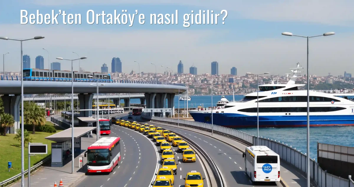 Bebek’ten Ortaköy’e Nasıl Gidilir?