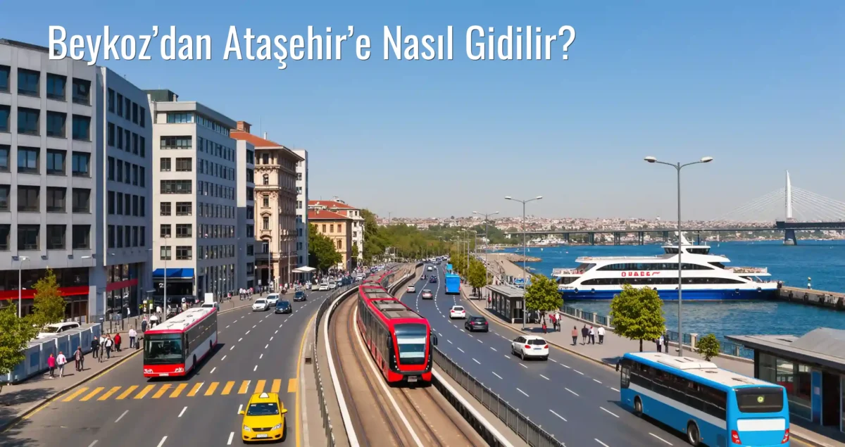 Beykoz’dan Ataşehir’e Nasıl Gidilir?