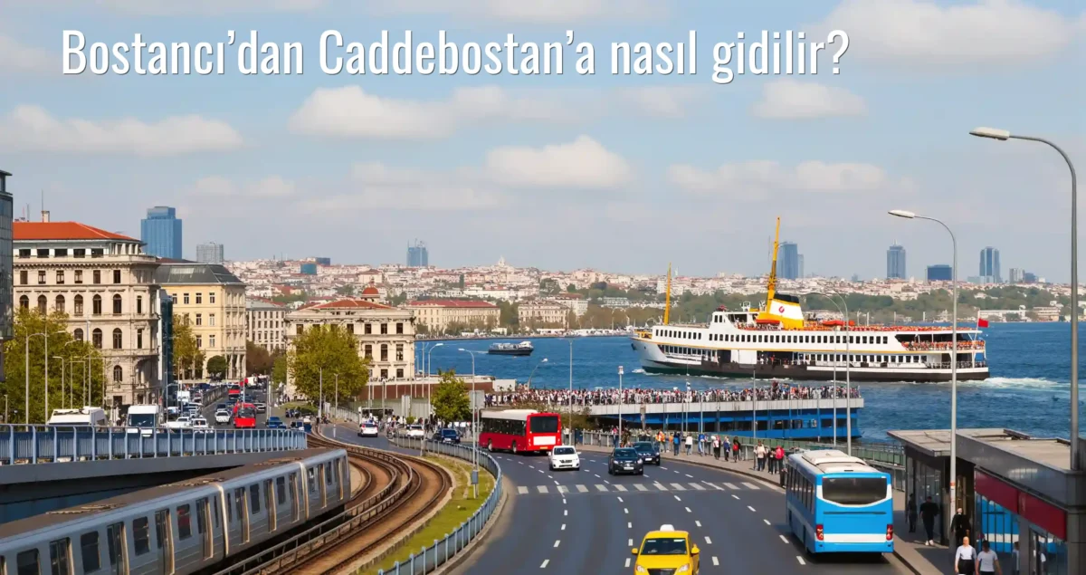 Bostancı’dan Caddebostan’a Nasıl Gidilir?