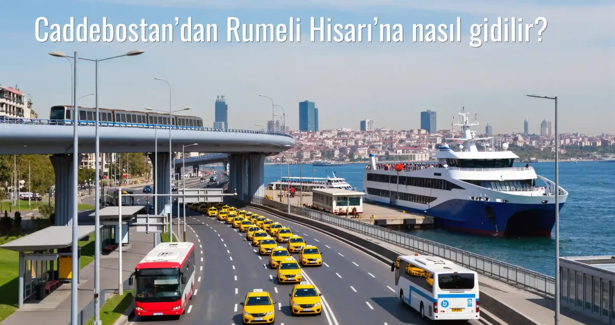 Caddebostan’dan Rumeli Hisarı’na Nasıl Gidilir?