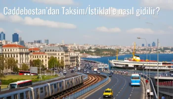 Caddebostan’dan Taksim/İstiklal’e Nasıl Gidilir?