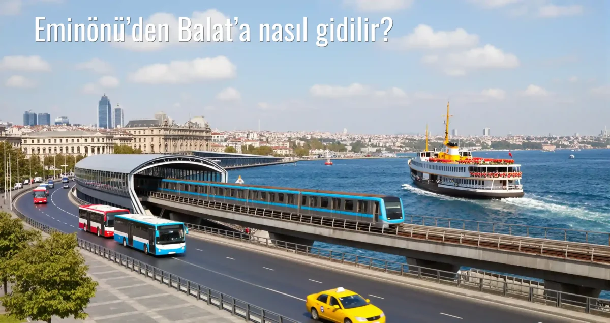 Eminönü’den Balat’a Nasıl Gidilir?