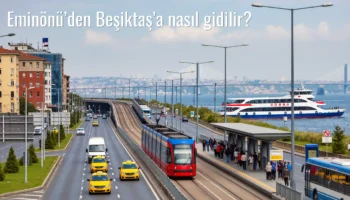 Eminönü’den Beşiktaş’a Nasıl Gidilir?
