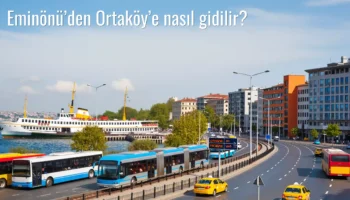 Eminönü’den Ortaköy’e Nasıl Gidilir?