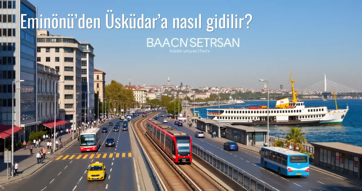 Eminönü’den Üsküdar’a Nasıl Gidilir?