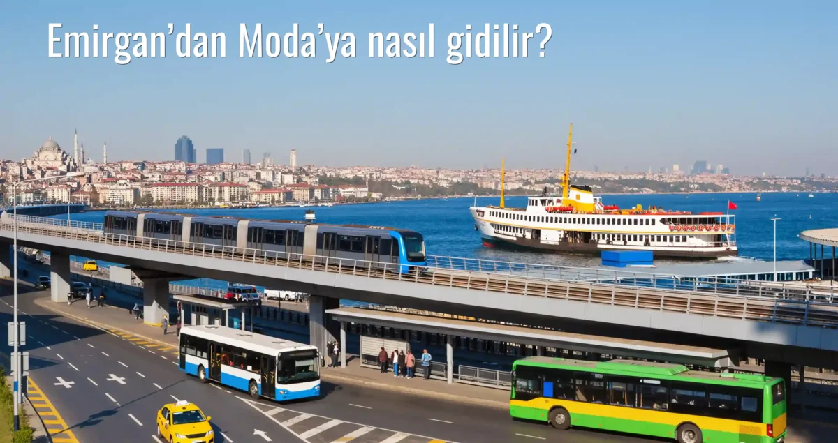 Emirgan’dan Moda’ya Nasıl Gidilir?