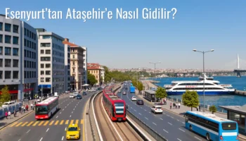 Esenyurt’tan Ataşehir’e Nasıl Gidilir?