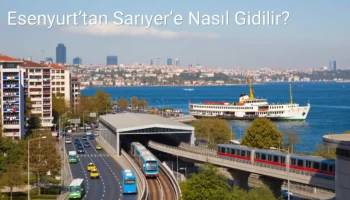 Esenyurt’tan Sarıyer’e Nasıl Gidilir?