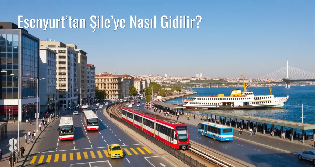 Esenyurt’tan Şile’ye Nasıl Gidilir?