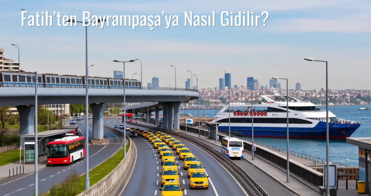 Fatih’ten Bayrampaşa’ya Nasıl Gidilir?