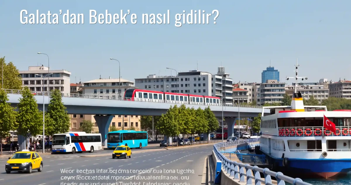 Galata’dan Bebek’e Nasıl Gidilir?
