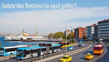 Galata’dan Bostancı’ya Nasıl Gidilir?