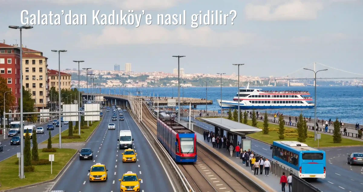 Galata’dan Kadıköy’e Nasıl Gidilir?