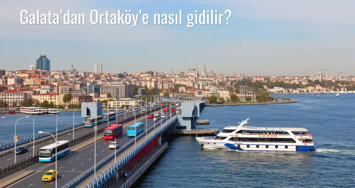 Galata’dan Ortaköy’e Nasıl Gidilir?