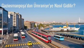 Gaziosmanpaşa’dan Ümraniye’ye Nasıl Gidilir?