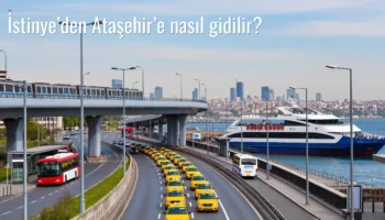 İstinye’den Ataşehir’e Nasıl Gidilir?