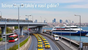 İstinye’den Ortaköy’e Nasıl Gidilir?