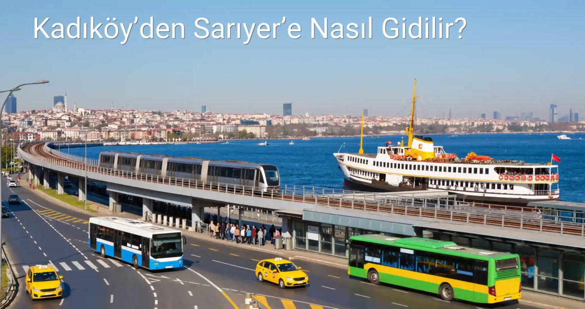 Kadıköy’den Sarıyer’e Nasıl Gidilir?