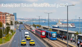 Kadıköy’den Taksim/İstiklal’e Nasıl Gidilir?