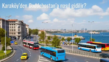 Karaköy’den Caddebostan’a Nasıl Gidilir?