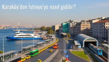 Karaköy’den İstinye’ye Nasıl Gidilir?