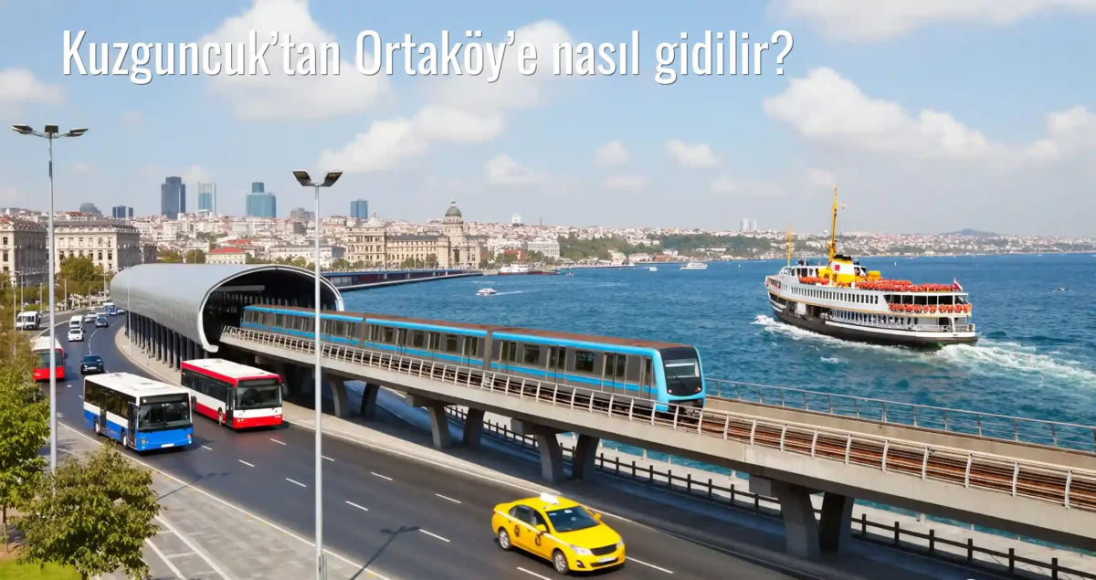 Kuzguncuk’tan Ortaköy’e Nasıl Gidilir?
