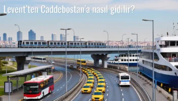 Levent’ten Caddebostan’a Nasıl Gidilir?