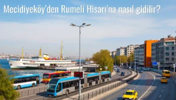Mecidiyeköy’den Rumeli Hisarı’na Nasıl Gidilir?
