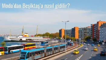 Moda’dan Beşiktaş’a Nasıl Gidilir?