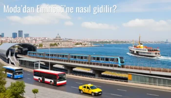 Moda’dan Eminönü’ne Nasıl Gidilir?