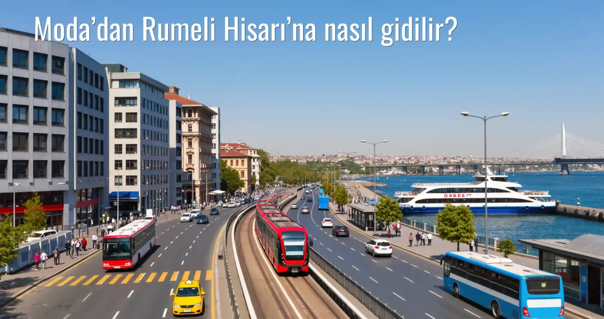 Moda’dan Rumeli Hisarı’na Nasıl Gidilir?