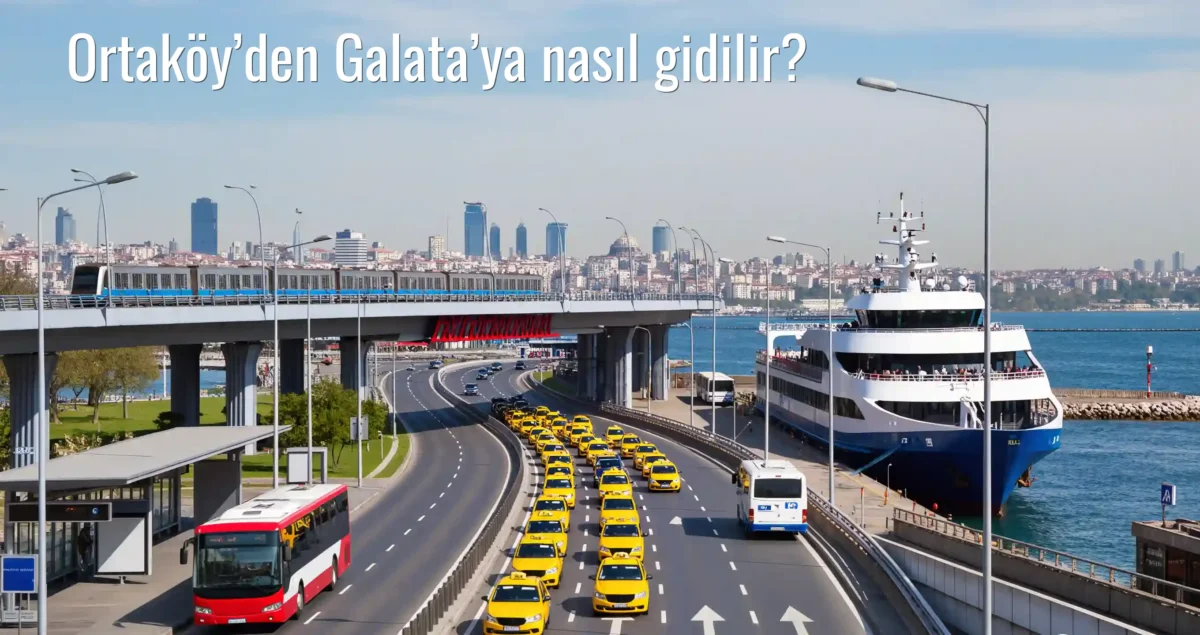 Ortaköy’den Galata’ya Nasıl Gidilir?