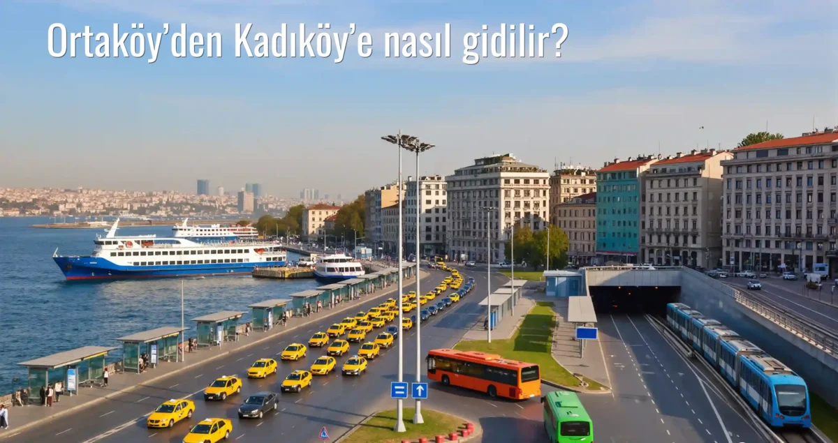Ortaköy’den Kadıköy’e Nasıl Gidilir?