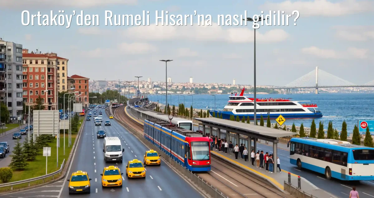 Ortaköy’den Rumeli Hisarı’na Nasıl Gidilir?
