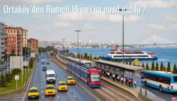 Ortaköy’den Rumeli Hisarı’na Nasıl Gidilir?