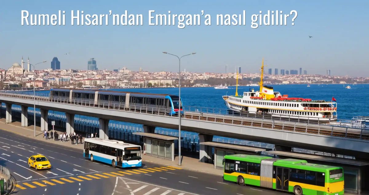 Rumeli Hisarı’ndan Emirgan’a Nasıl Gidilir?