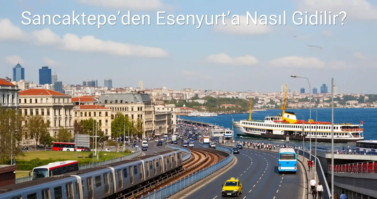 Sancaktepe’den Esenyurt’a Nasıl Gidilir?