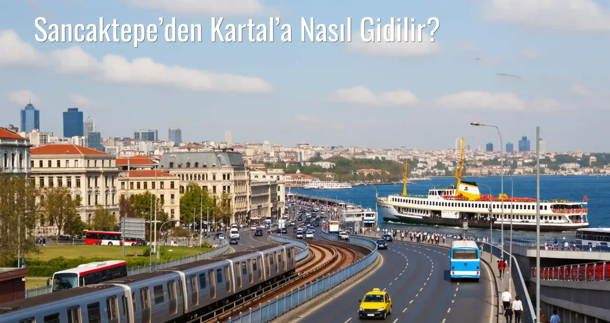 Sancaktepe’den Kartal’a Nasıl Gidilir?