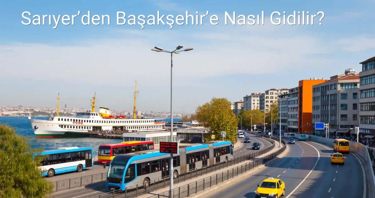 Sarıyer’den Başakşehir’e Nasıl Gidilir?