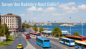 Sarıyer’den Kadıköy’e Nasıl Gidilir?