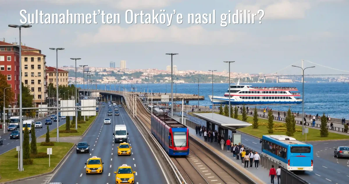 Sultanahmet’ten Ortaköy’e Nasıl Gidilir?